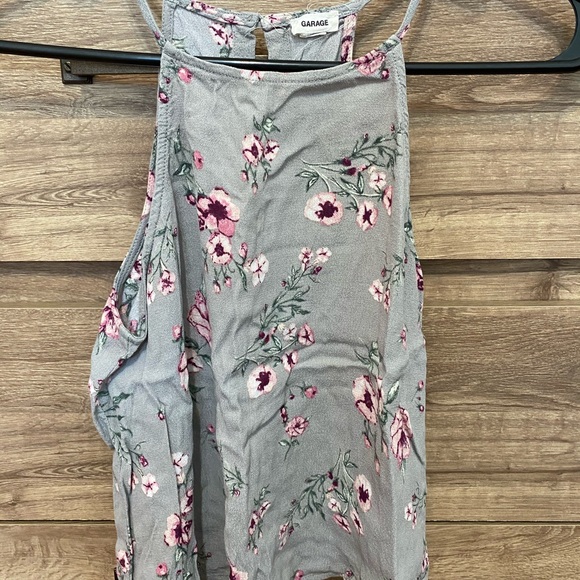 Garage floral tank top - Picture 1 of 2